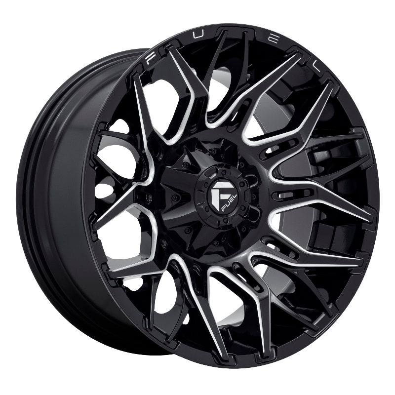FUEL Off-Road D769 TWITCH Glossy Black Milled