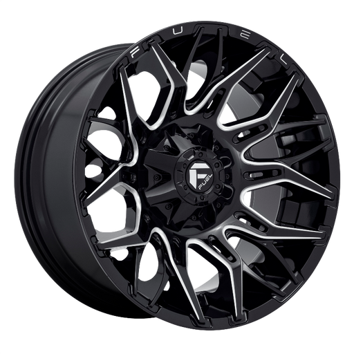 FUEL Off-Road D769 TWITCH Glossy Black Milled