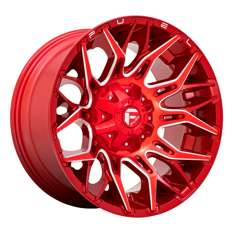 FUEL Off-Road D771 TWITCH Candy Red Milled
