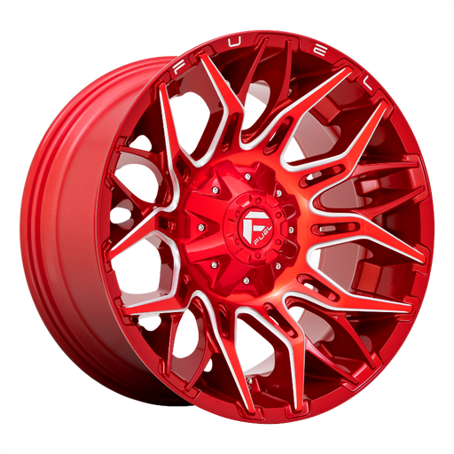 FUEL Off-Road D771 TWITCH Candy Red Milled