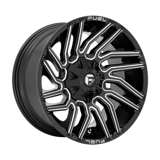FUEL Off-Road D773 TYPHOON Gloss Black Milled