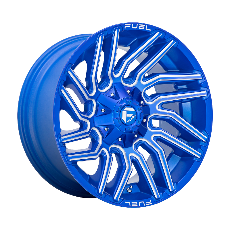 FUEL Off-Road D774 TYPHOON Anodized Blue Milled