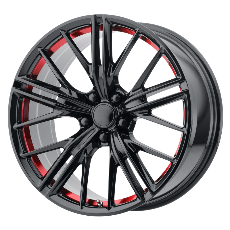 Performance Replicas PR194 Gloss Black Red Machined