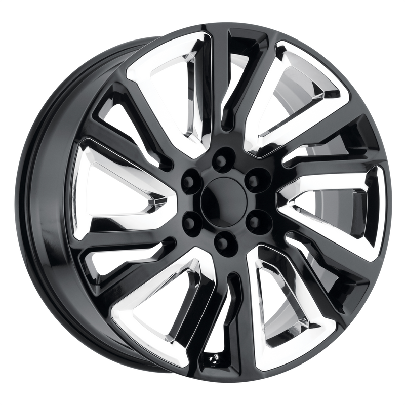 Performance Replicas PR202 Gloss Black With Chrome Accents