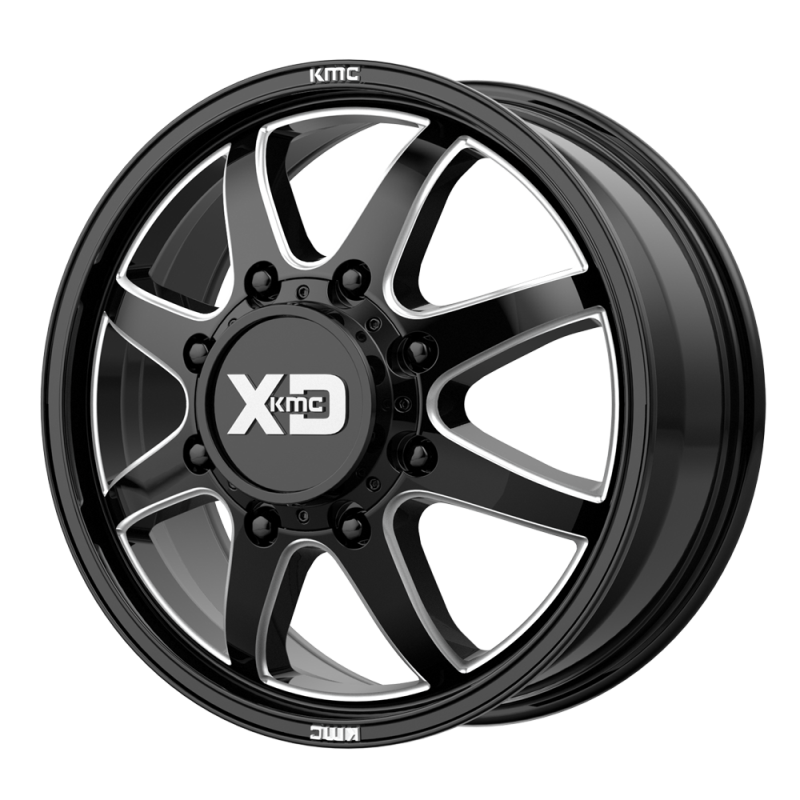 XD SERIES XD845 PIKE DUALLY Gloss Black Milled - Front