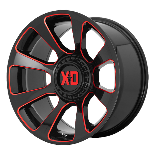 XD SERIES XD854 REACTOR Gloss Black Milled With Red Tint