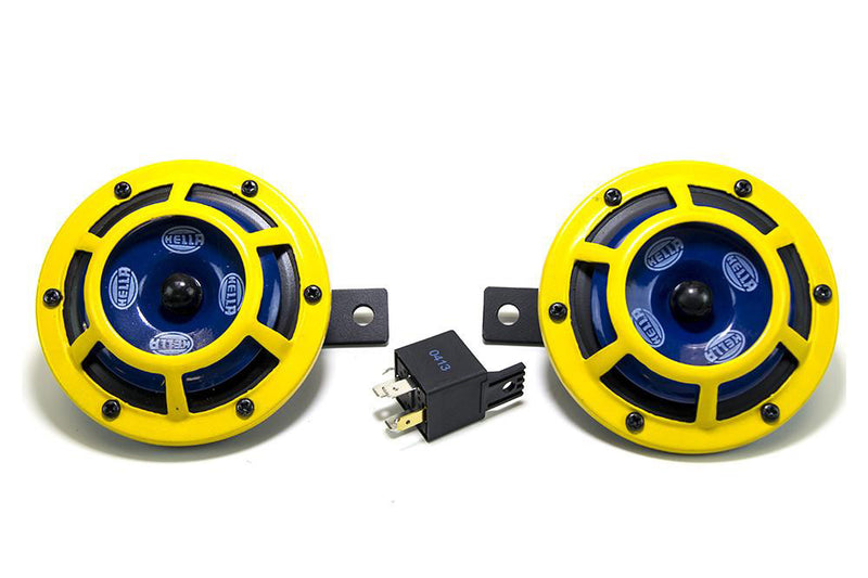 HELLA SHARPTONE HORN SET, YELLOW