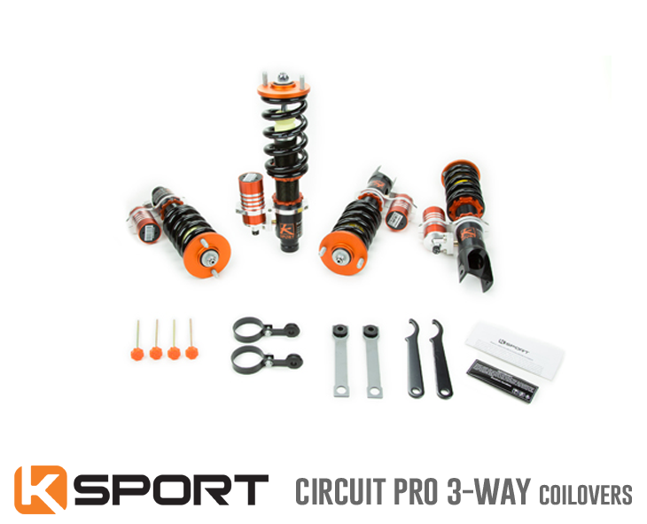 KSPORT Circuit Pro 3 Way Adjustable Damper System CHD040-C3
