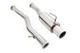 Nissan 370z 09+ Single Exit Cat-Back Exhaust System - Stainless Tip - MR-CBS-N7Z-DS