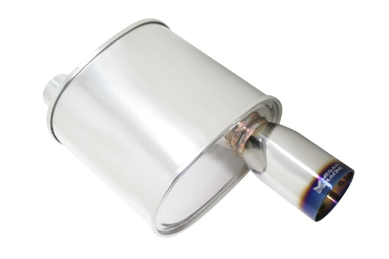 Universal Exhaust F-RT Burnt Tip Muffler - MR-MU-FRT-VO