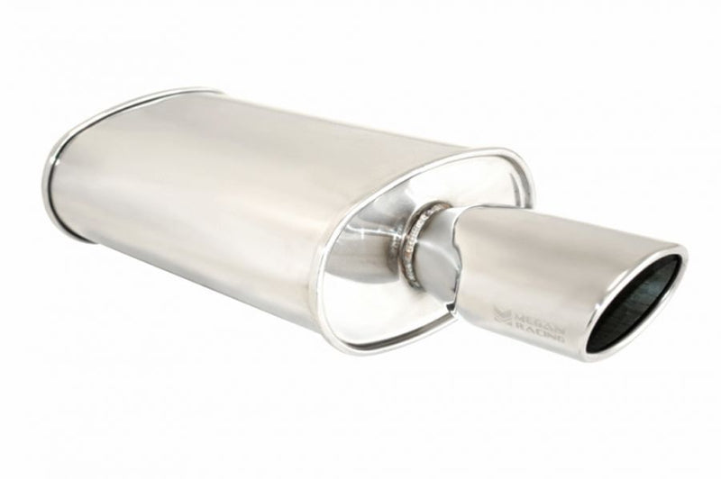 Universal Exhaust O-ST Muffler (Single Oval Tip) - MR-MU-OST