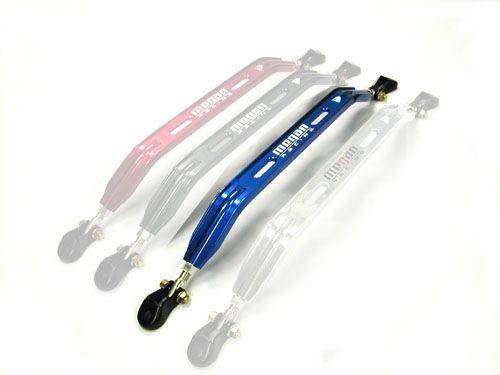 Front Lower Bar for Acura Integra 90-00 / Honda Civic 88-00 - Blue - MR-SB-HC88FL-B
