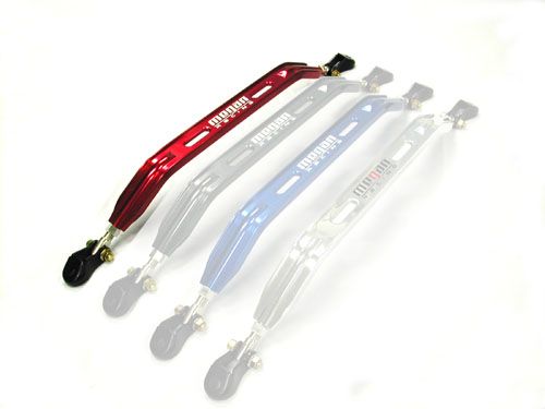 Front Lower Bar for Acura Integra 90-00 / Honda Civic 88-00 - Red - MR-SB-HC88FL-R