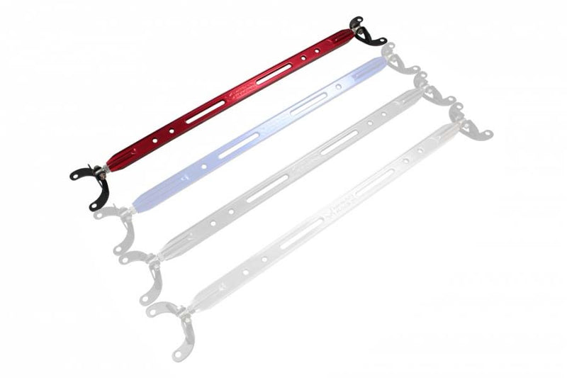 Rear Upper Strut Tower Bar for Acura Integra 90-01 / Honda Civic 88-00 Red - MR-SB-HC88RU-R