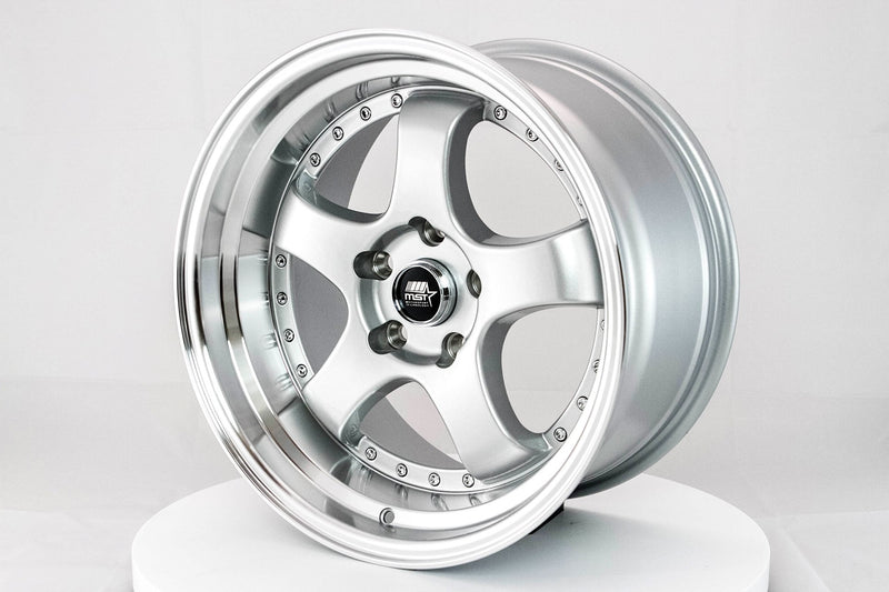 MST MT07 Silver w/Machined Lip