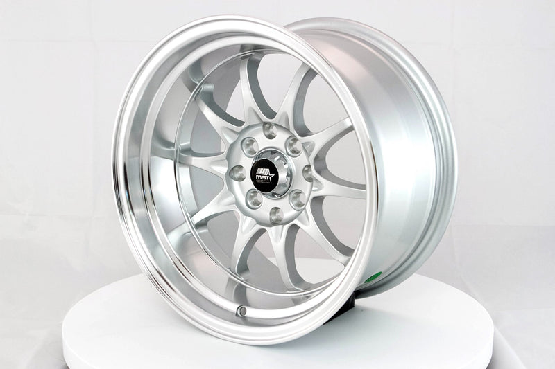 MST MT11 Silver w/Machined Lip