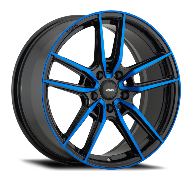KONIG MYTH GLOSS BLACK W/ BLUE TINTED CLEARCOAT