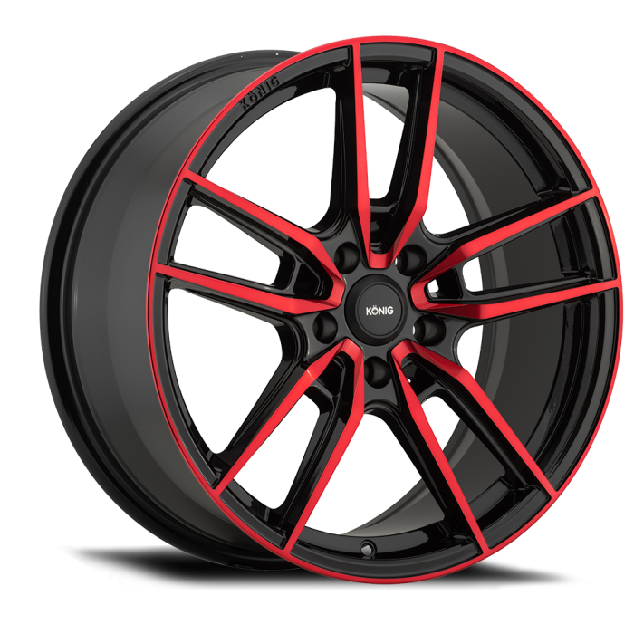 KONIG MYTH GLOSS BLACK W/ RED TINTED CLEARCOAT