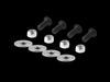 Installation Hardware Kit (for Single Seat - 4 Bolts/Nuts/Washers)