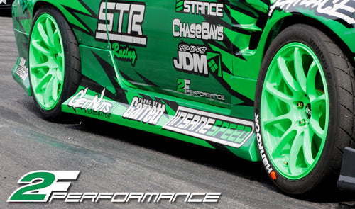 2F Performance SUPER DOOF S14 side skirts