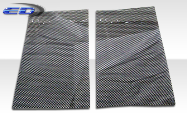 Diamond Cut Mesh Grille (black) - 2 Piece