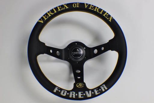 VERTEX STEERING WHEEL VERTEX FOREVER 330MM DEEP DISH