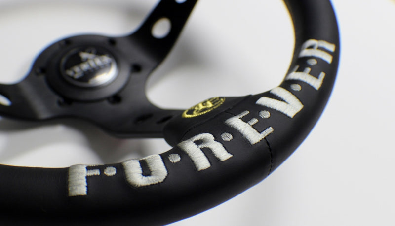 VERTEX STEERING WHEEL VERTEX FOREVER 330MM DEEP DISH