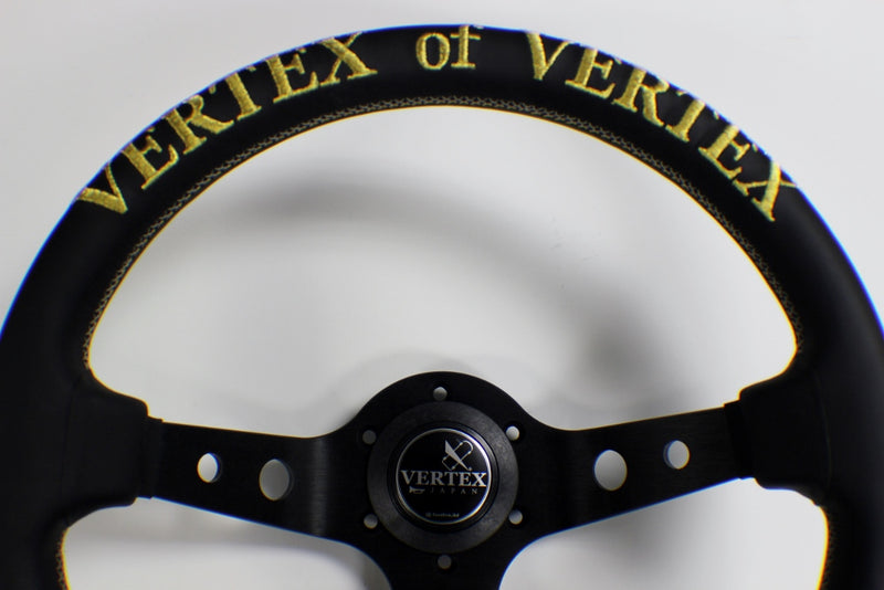 VERTEX STEERING WHEEL VERTEX FOREVER 330MM DEEP DISH