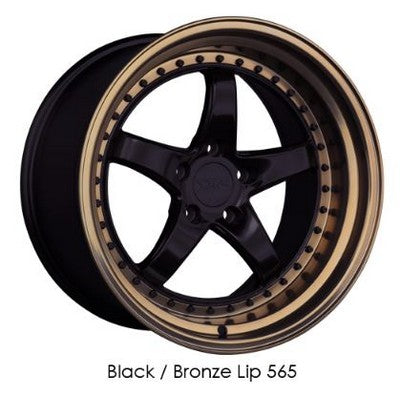 XXR 565 Black / Bronze Lip